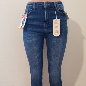 Wax High  Rise Push Up Jeans